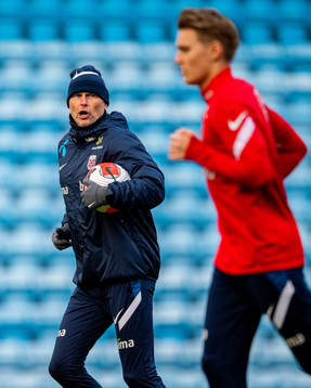 Ståle Solbakken, head coach of the Norwegian national