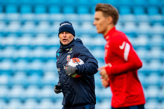 Ståle Solbakken, head coach of the Norwegian national