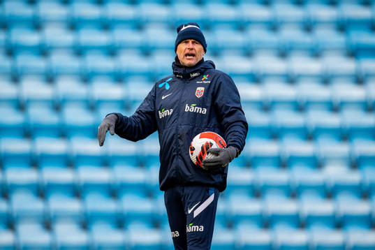Ståle Solbakken, head coach of the Norwegian national