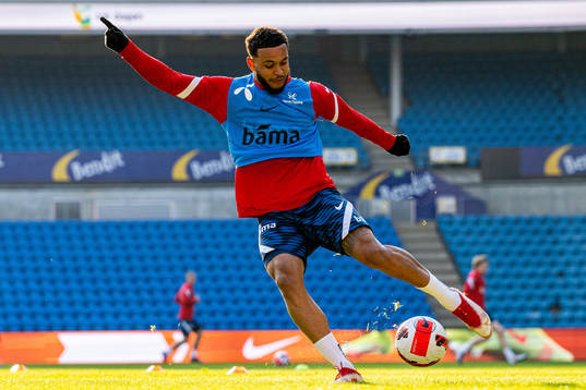 Joshua King of the Norwegian national football team