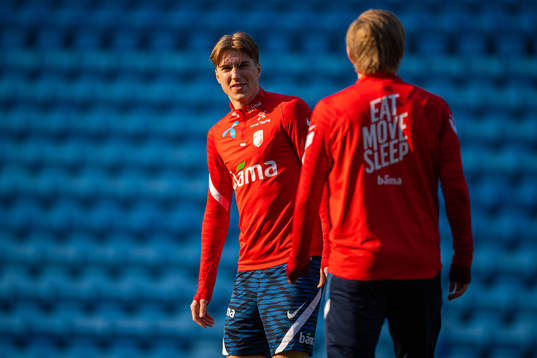 Kristian Thorstvedt of the Norwegian national football team