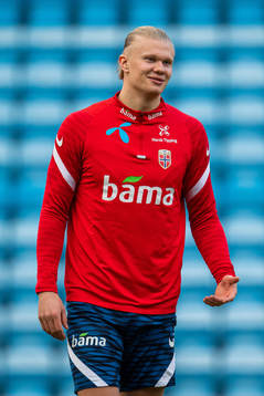 Erling Braut Haaland of the Norwegian national football team