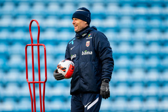 Ståle Solbakken, head coach of the Norwegian national