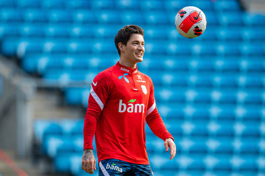 Mathias Normann of the Norwegian national football team