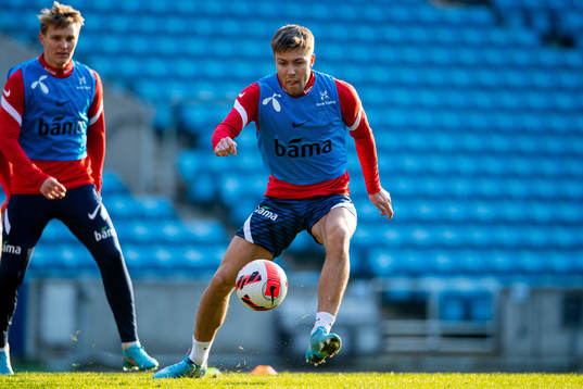 Fredrik André Bjørkan of the Norwegian national football