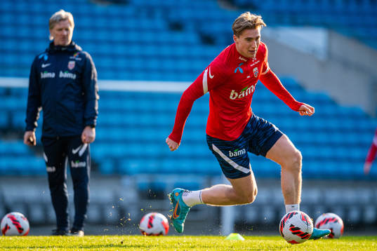 Kristian Thorstvedt of the Norwegian national football team