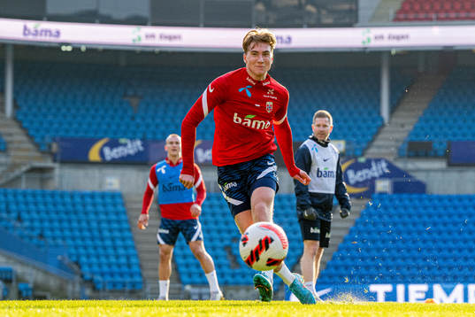 Kristian Thorstvedt of the Norwegian national football team