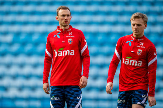 Fredrik Aursnes and Mats Møller Dæhli of the Norwegian