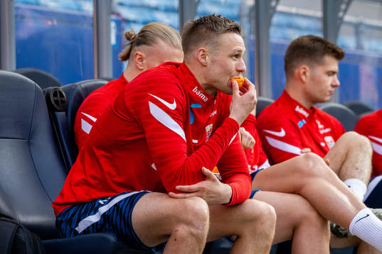 Stian Gregersen of the Norwegian national football team
