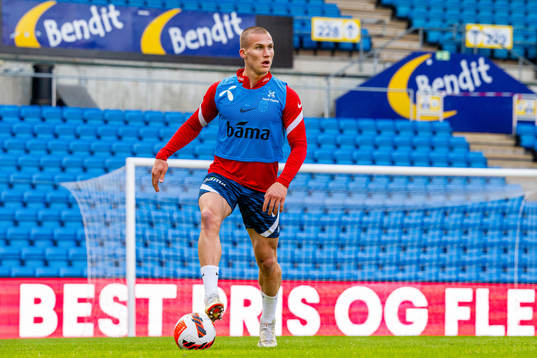 Leo Østigård of the Norwegian national football team