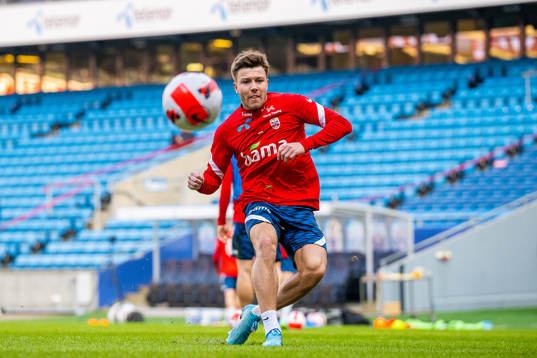 Fredrik André Bjørkan of the Norwegian national football