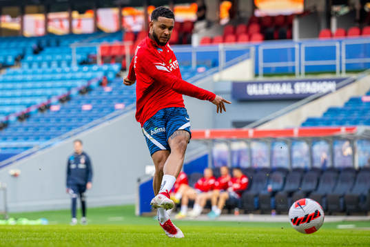 Joshua King of the Norwegian national football team