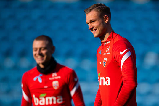Stian Gregersen of the Norwegian national football team