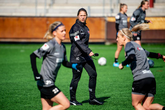 Assisterande tränare Ieva Kibirkštis