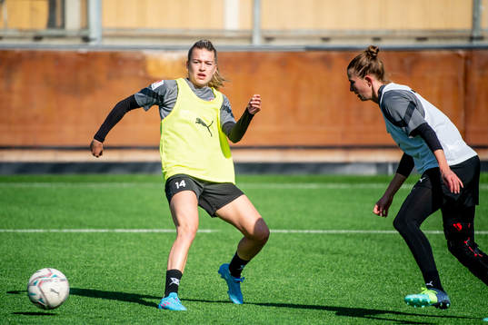 Charlotte Grant och Emma Berglund