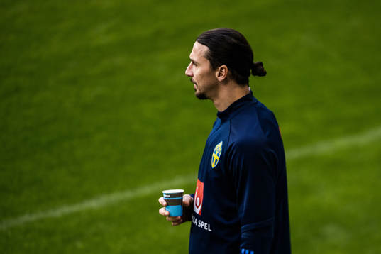 Zlatan Ibrahimovic of the Swedish national football team
