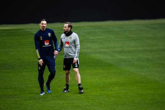 Zlatan Ibrahimovic and Christian Andersson,