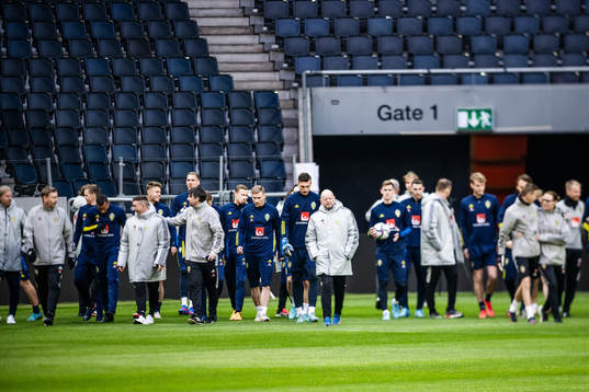 Players of the Swedish national football team