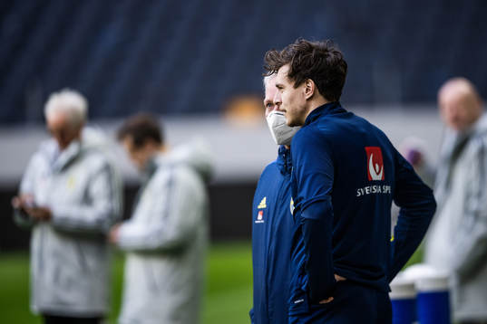 Victor Nilsson Lindelöfof the Swedish national football