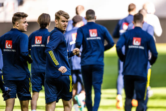 Filip Helander of the Swedish national football team