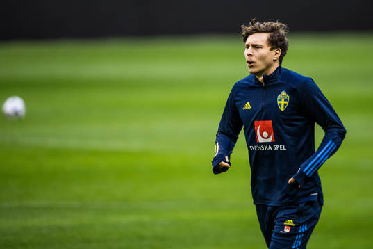 Victor Nilsson Lindelöf of the Swedish national football