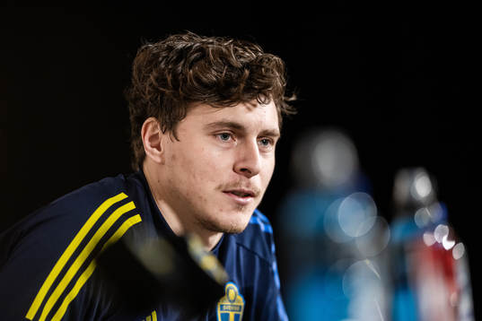 Victor Nilsson Lindelöf of the Swedish national football