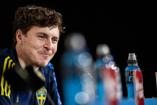 Victor Nilsson Lindelöf of the Swedish national football