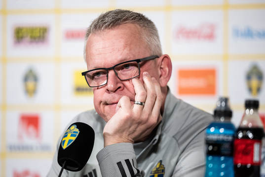 Head coach Janne Andersson of the Swedish national football