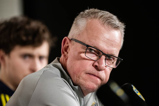 Head coach Janne Andersson of the Swedish national football