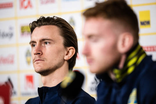 Kristoffer Olsson of the Swedish national football team