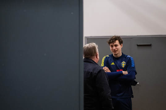 Victor Nilsson Lindelöf of the Swedish national football