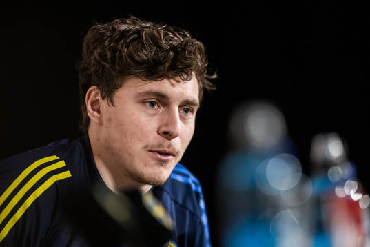 Victor Nilsson Lindelöf of the Swedish national football