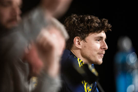 Victor Nilsson Lindelöf of the Swedish national football