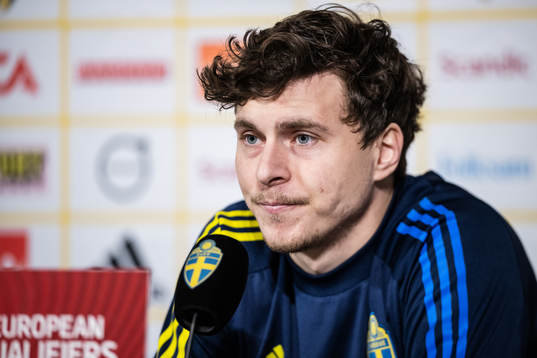 Victor Nilsson Lindelöf of the Swedish national football