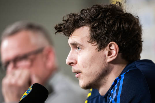 Victor Nilsson Lindelöf of the Swedish national football