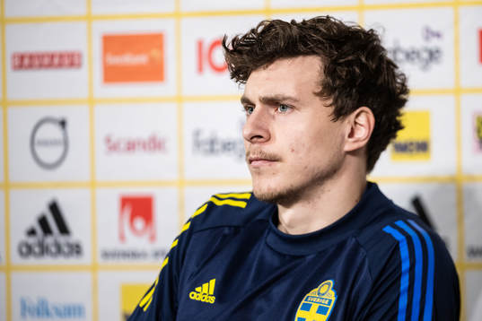 Victor Nilsson Lindelöf of the Swedish national football