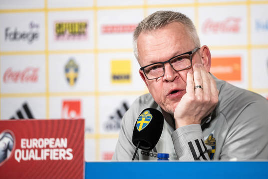 Head coach Janne Andersson of the Swedish national football