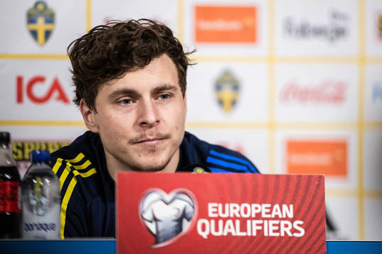 Victor Nilsson Lindelöf of the Swedish national football