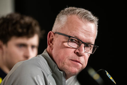 Head coach Janne Andersson of the Swedish national football
