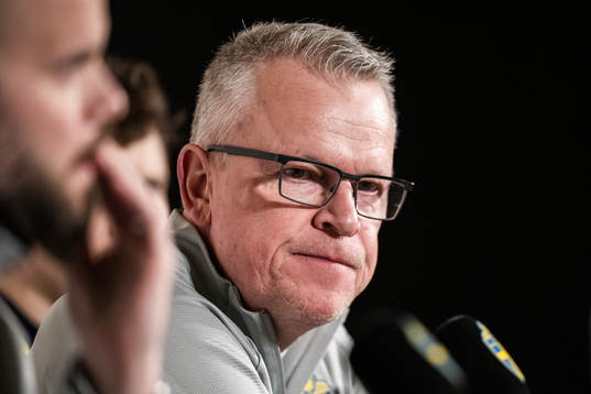 Head coach Janne Andersson of the Swedish national football