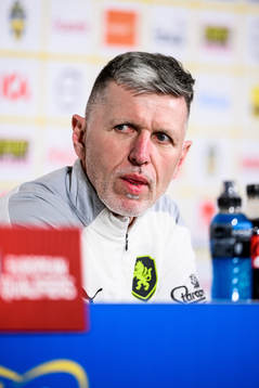 Head coach Jaroslav Silhavy of Czech Republic