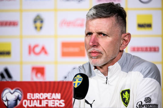 Head coach Jaroslav Silhavy of Czech Republic