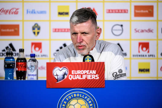 Head coach Jaroslav Silhavy of Czech Republic