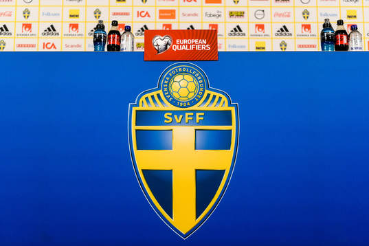 The logo of the Swedish Football association