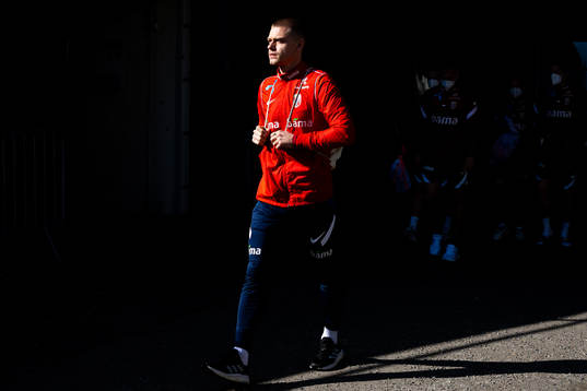 Julian Ryerson of the Norwegian national football team