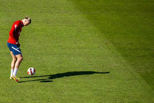Erling Braut Haaland of the Norwegian national football team
