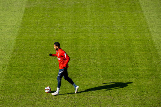 Joshua King of the Norwegian national football team