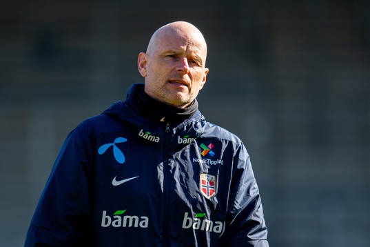 Ståle Solbakken, head coach of the Norwegian national