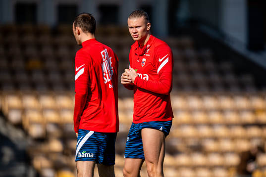 Erling Braut Haaland of the Norwegian national football team