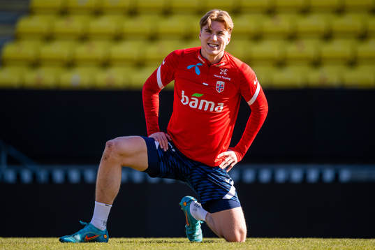 Kristian Thorstvedt of the Norwegian national football team